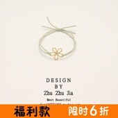 头绳女可爱韩国网红ins简约2023年新款 小皮套皮筋女扎头发绳发圈