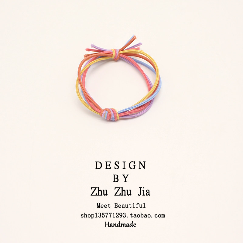 ins糖果色基础发绳简约百搭彩色发圈头绳皮筋韩国网红发饰高弹力,饰品/流行首饰/时尚饰品新,发饰,淘宝优惠券,粉丝福利购,淘宝优惠卷