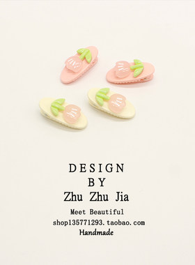 发夹儿童发夹小花发卡可爱头饰