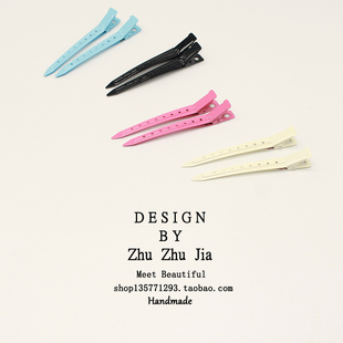 糖果色发根蓬松神器化妆发夹鸭嘴夹边夹定型夹子顶夹女发卡2025年