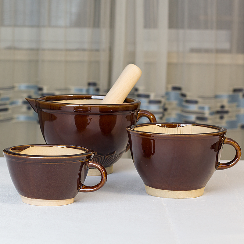 擂钵老式陶瓷湘菜捣蒜婴儿研磨碗