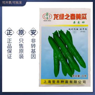 龙绿之春黄瓜种子种籽上海常丰本地老品种超耐低温特早熟