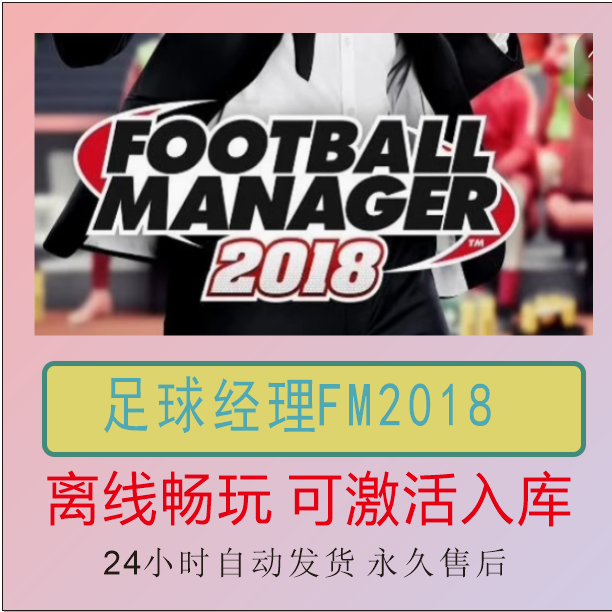 PC中文STEAM足球经理2018FM2018正版离线 内置核武修改器支持mac