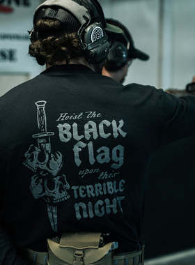 【软趴趴战术】GBRS GROUP TERRIBLE NIGHT 黑色长袖卫衣