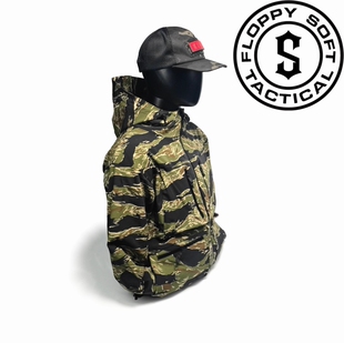 【软趴趴精制】QILO x SC.IRREGULARS 橘皮四面弹全天候作战夹克