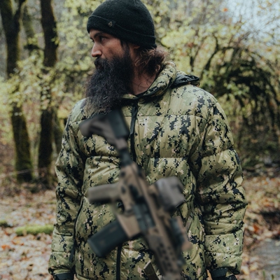 【软趴趴精制】QILOxSC.IRREGULARS联名3M新雪丽保暖战术连帽棉服