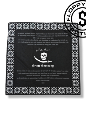 【软趴趴精制】复刻CrimeCo_Range Rag靶场方巾头巾面巾围巾汗巾