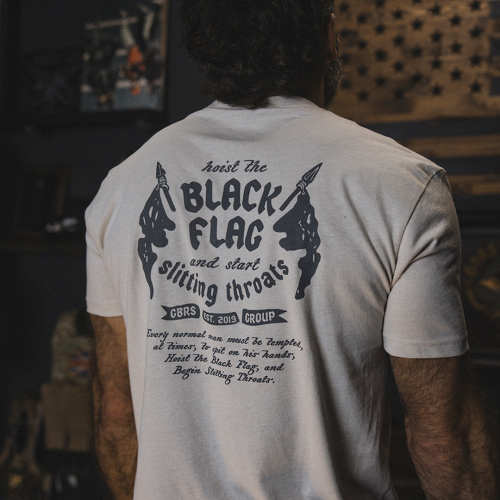 【软趴趴战术】GBRS GROUP BLACK FLAG  T恤