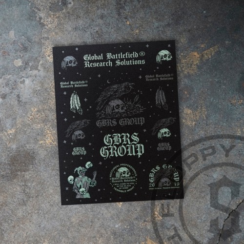 【软趴趴复刻】GBRSGROUP TERRIBLE NIGHT STICKER SHEET贴纸