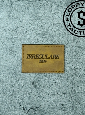 【软趴趴战术】SC.Irregulars 皮章士气章军迷魔术贴章