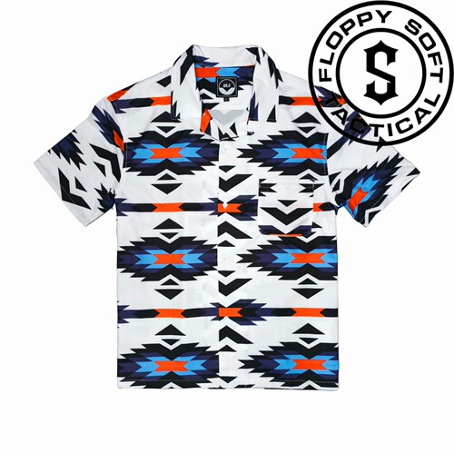 【软趴趴精制】QILOxBCS ResortShirt半袖衬衫战术衬衫夏威夷衬衫