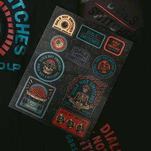 Group GBRS Dails not 贴纸 switches 软趴趴复刻