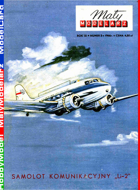 Maly Modelarz 1966-03 - Samolot komunikacyjny Li-2