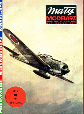 Maly Modelarz 1976-07 - Samolot mysliwski Zero