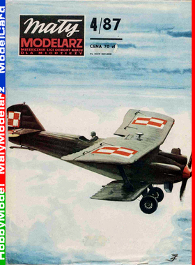 Maly Modelarz 1987-04 - Samolot Breguet XIX B-2