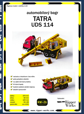 Ripper Works 026 - Automobilovy bagr Tatra USD 114