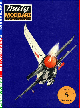 Maly Modelarz 1975-08 - Samolot mysliwski typu MiG-21