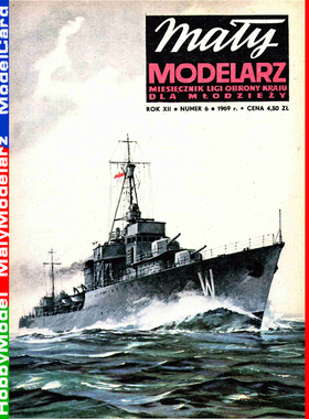 Maly Modelarz 1969-06 - Polski niszczyciel Wicher