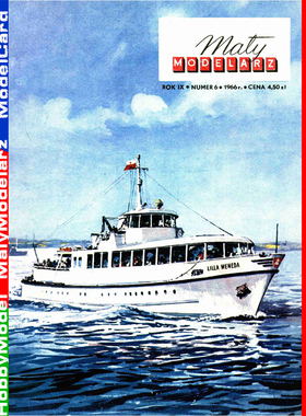 Maly Modelarz 1966-06 - Statek pasazerski Lilla Weneda