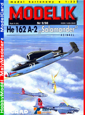 Modelik 1998-09 - He-162 Salamander