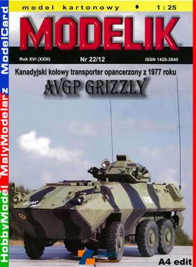 Modelik 2012-22 - AVGP Grizzly