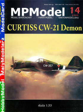 MPModel 14 - Curtiss CW-21 Demon