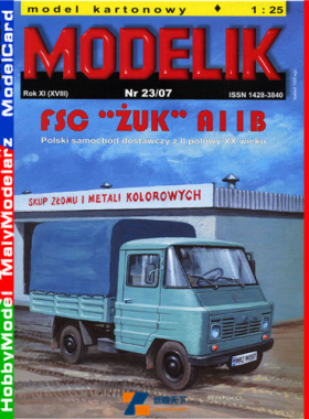 Modelik 2007-23 - FSC Zuk A11B