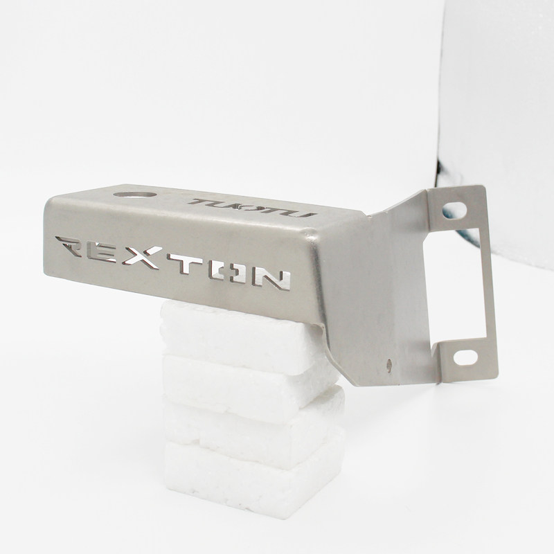 쌍용 레스터 수정 특수 자동차 라디오 휴대용 라디오 안테나 스테인레스 스틸 도난 방지 브래킷 카드 가장자리