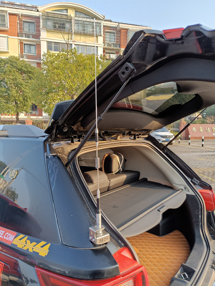 BAIC 모터 BJ20 특수 자동차 라디오 휴대용 라디오 안테나 스테인레스 스틸 도난 방지 브래킷 카드 가장자리 클립 가장자리