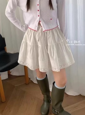 2026新款春夏韩系气质裙子小个子独特绝美巨好看白色半身裙女短裙