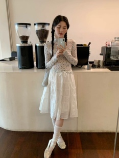大摆裙中裙白色半身裙女春季2026新款高腰a字裙短裙巨好看半裙子