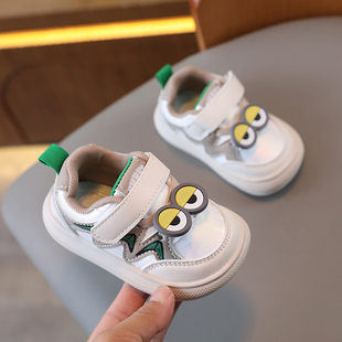 春秋宝宝板鞋软底婴儿学步鞋男童运动鞋女童小童机能鞋1到3岁防滑