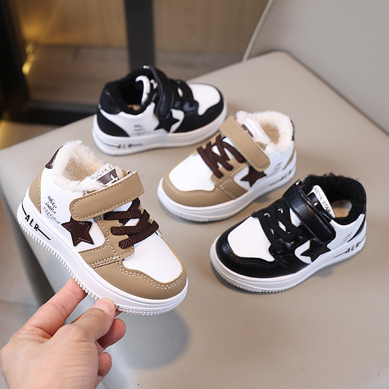冬季儿童棉鞋保暖运动鞋男童女小童防水皮面加绒加厚板鞋宝宝鞋子,童鞋/婴儿鞋/亲子鞋,棉鞋,淘宝优惠券,粉丝福利购,淘宝优惠卷
