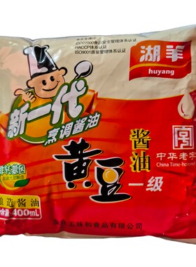 湖羊一级黄豆酱油400ml