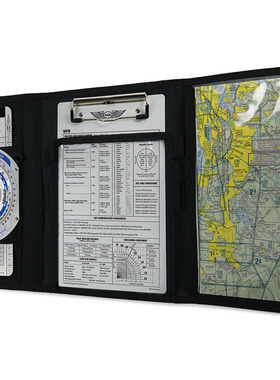 珠海飞行商店美国ASA原装正品Tri-Fold VFRIFR Kneeboard飞行膝板