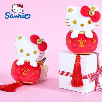 新年装饰喜庆红灯笼凯蒂猫挂饰