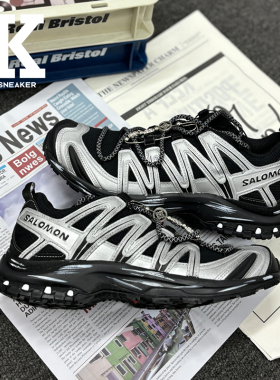球鞋定制SALOMON萨洛蒙XA PRO 3D量子白银机能街头低帮跑步鞋