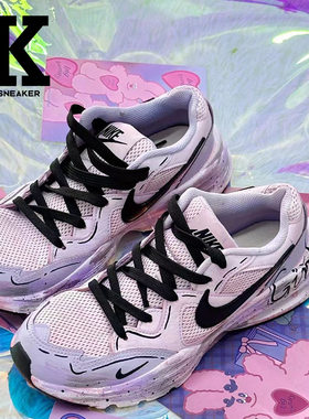 球鞋定制Nike耐克AirMaxFusion泷少女轨道色彩美学低帮跑步鞋