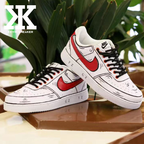 Nike耐克涂鸦男女同款板鞋低帮