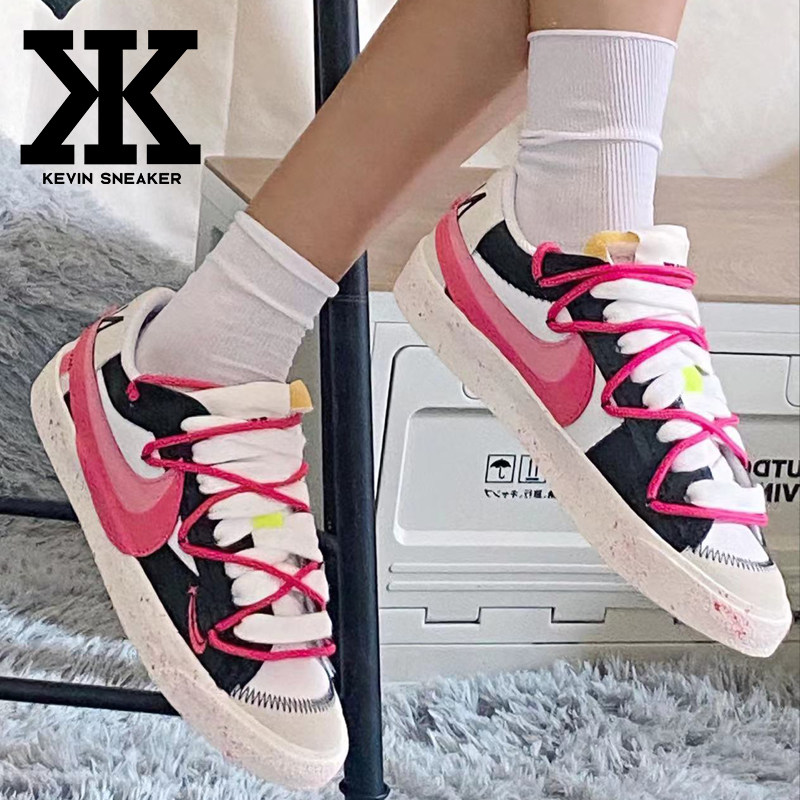 Nike耐克泼墨系带女低帮板鞋