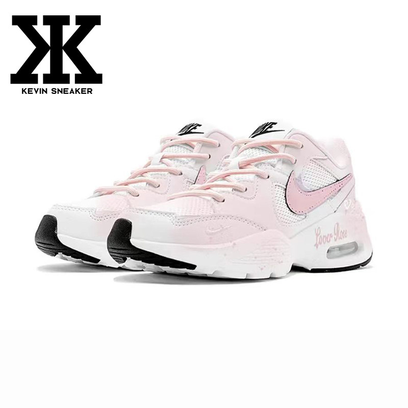 Nike耐克女跑步鞋粉渐变玫瑰少女