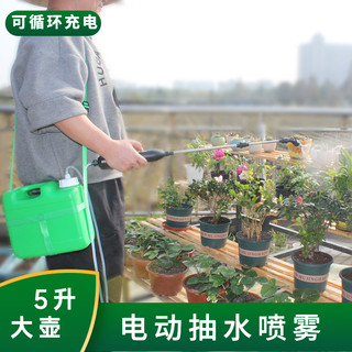 电动喷雾器小型消毒农药喷洒器农用新型打药机抽水锂电池喷药喷壶