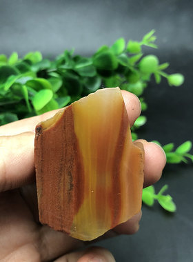 天然黄龙玉玉牌挂牌黄蜡石玉石珠子雕刻材料黄红玉料石雕料毛料