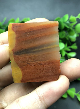 天然黄龙玉玉牌挂牌黄蜡石玉石珠子雕刻材料黄红玉料石雕料毛料