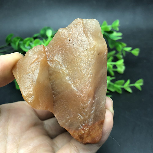 天然黄龙玉玉牌挂牌黄蜡石玉石珠子雕刻材料黄红玉料石毛料雕料