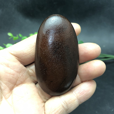 花纹籽料冰彩玛瑙象形奇石手把件