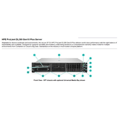 HPE ProLiant DL380 Gen10 Plus Server  P05712-B21