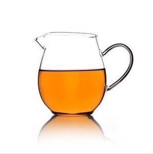正品包邮台湾衡连 龙蛋玻璃鹰嘴公道杯 耐热茶具零配件 2款可挑选