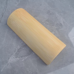 竹片天然竹制禅板楠竹片竹装饰竹板竹块原青新鲜竹片火锅展示摆盘