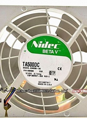 原装NIDEC TA500DC A34538-90 12V 2.7A 12.7CM 暴力轴承散热风扇